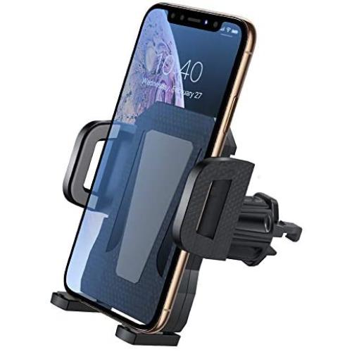 Air Vent Phone Holder for Car,Miracase Handsfree Universal Car Phone Mount Cradle with Adjustable Clip Compatible with iPhone XR/XS Max/XS/X/8/8 P/7/7 P,Galaxy S10/S10 +/S9/Note 9 and More(Gray)