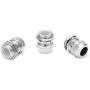 uxcell Cable Gland PG16 Metal Waterproof Cable Glands Joints Adjustable Connector for 10-14mm Dia Cable, Pack of 5