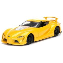 JADA 1/64 METALS JDM TUNERS TOYOTA FT-1 CONCEPT YELLOW DIECAST TOY CAR IN BLISTER PACKS