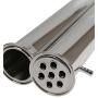 SPEAKEASY Distillers - Reflux Column Still, 7-tube Condenser and Dephlegmator, Dual Purpose Tower - configure as reflux or pot still, 2 inch tri-clamp, Stainless Steel AISI304