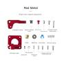 Creality Original Metal Extruder Drive Feeder Upgrade for Ender 3 Pro / V2 / 5/5 Plus/Pro, CR-10 Series, CR-10S, CR 20/20 Pro 3D Printer Accessories Parts CR10 CR7 CR10S MK8 Kit