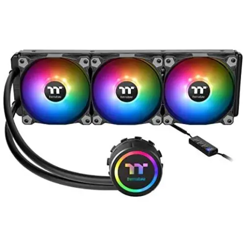 Thermaltake Water 3.0 ARGB Motherboard Sync Edition AMD /Intel LGA1200 Ready 360 All-in-One Liquid Cooling System 120mm High Efficiency Radiator CPU Cooler CL-W234-PL12SW-A Thermaltake Water 3.0 ARGB Motherboard Sync Edition AMD /Intel LGA1200 Ready 360 All-in-One Liquid Cooling System 120mm High Efficiency Radiator CPU Cooler CL-W234-PL12SW-A