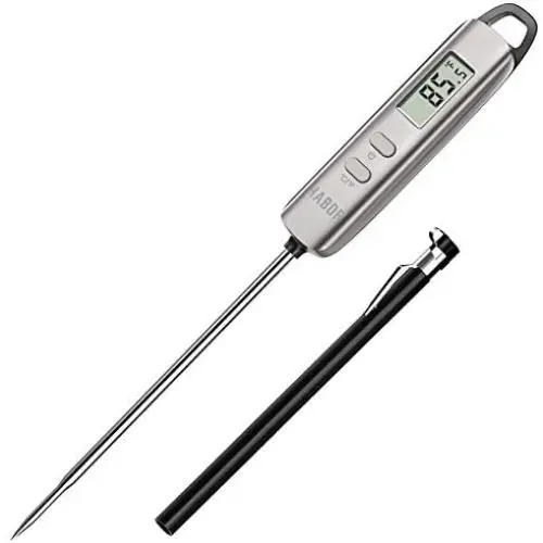 Habor 022 Meat Thermometer, Instant Read Thermometer Digital Cooking Thermometer, Candy Thermometer with Super Long Probe for Kitchen BBQ Grill Smoker Meat Oil Milk Yogurt Temperature Habor 022 Meat Thermometer, Instant Read Thermometer Digital Cooking Thermometer, Candy Thermometer with Super Long Probe for Kitchen BBQ Grill Smoker Meat Oil Milk Yogurt Temperature