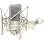 Weymic Wms-1 Silver Universal Microphone Shock Mount for B-Spark Mic, Atr2500,Metal Construction with Stand Arm Adapter Weymic Wms-1 Silver Universal Microphone Shock Mount for B-Spark Mic, Atr2500,Metal Construction with Stand Arm Adapter