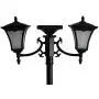 Sun-Ray 312014 Vittoria 2-Head Solar LED Lamp Post & Planter, Batteries Included, 7, Black Sun-Ray 312014 Vittoria 2-Head Solar LED Lamp Post & Planter, Batteries Included, 7, Black