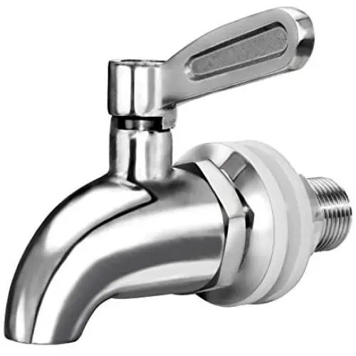 Updated More Durable Beverage Dispenser Replacement Spigot,Stainless Steel Polished Finished, Water Dispenser Replacement Faucet, fits Berkey and other Gravity Filter systems as well Updated More Durable Beverage Dispenser Replacement Spigot,Stainless Steel Polished Finished, Water Dispenser Replacement Faucet, fits Berkey and other Gravity Filter systems as well