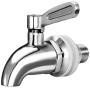 Updated More Durable Beverage Dispenser Replacement Spigot,Stainless Steel Polished Finished, Water Dispenser Replacement Faucet, fits Berkey and other Gravity Filter systems as well