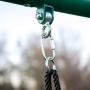 Backyard Discovery Little Brutus Heavy Duty Metal A-Frame Swing Set