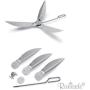 Weber 7444 22-1/2-Inch One-Touch Cleaning System Kit for Grills,Silver