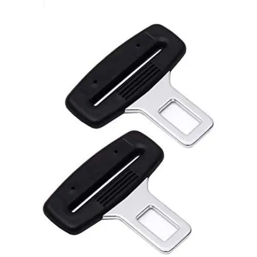 Belt Clip Certified Universal Auto Metal Belt Buckle for Cars Most (Width 7/8 inch Metal Tongue) Black 2- pack Belt Clip Certified Universal Auto Metal Belt Buckle for Cars Most (Width 7/8 inch Metal Tongue) Black 2- pack