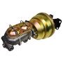 A-Team Performance Dual Power Brake Booster Conversion Kit Compatible With 1974-1986 Jeep CJ7 & CJ5 8'' Disc/Drum