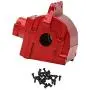 F Fityle 1 Set Upgrade Metal Upper Lower Gearbox Housing Cover Set for WLTOYS 144001, 1/14 RC Car Buggy Parts - Red F Fityle 1 Set Upgrade Metal Upper Lower Gearbox Housing Cover Set for WLTOYS 144001, 1/14 RC Car Buggy Parts - Red