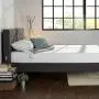 ZINUS Shalini Upholstered Platform Bed Frame / Mattress Foundation / Wood Slat Support / No Box Spring Needed / Easy Assembly, Dark Grey, Queen ZINUS Shalini Upholstered Platform Bed Frame / Mattress Foundation / Wood Slat Support / No Box Spring Needed / Easy Assembly, Dark Grey, Queen