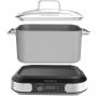 West Bend 87966 Versatility Slow Cooker, 6-Quart, Silver