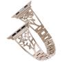 Compatible for Apple Watch Stainless Steel Band 38mm, 42mm Women Wristband Replacement for Apple Watch Series 5/4/3/2/1 Accessories Metal Bling Strap by YvY …
