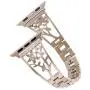 Compatible for Apple Watch Stainless Steel Band 38mm, 42mm Women Wristband Replacement for Apple Watch Series 5/4/3/2/1 Accessories Metal Bling Strap by YvY …