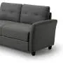 ZINUS Ricardo Loveseat Sofa / Tufted Cushions / Easy, Tool-Free Assembly, Dark Grey ZINUS Ricardo Loveseat Sofa / Tufted Cushions / Easy, Tool-Free Assembly, Dark Grey