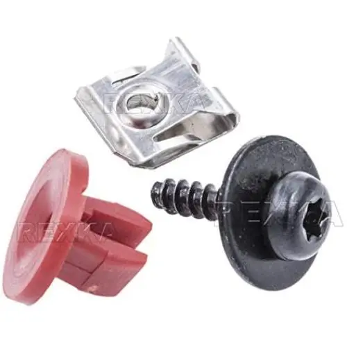 Rexka 10 Sets T30 Engine Splash Shield Guard Undertray Cover Screws Bolt Nut Clip Kit Compatible with Ford Focus Escape Explorer Rexka 10 Sets T30 Engine Splash Shield Guard Undertray Cover Screws Bolt Nut Clip Kit Compatible with Ford Focus Escape Explorer