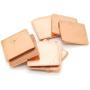 High Purity 15 x15 x 1.0mm Laptop GPU CPU Heatsink Thermal Copper Pads Pack of 20