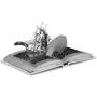 Metal Earth Fascinations Moby Dick Book Sculpture 3D Metal Model Kit