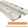 MixRBBQ Grill Briquette Tray & Briquettes Set for Viking Grill, Stainless Steel Heat Plate and Ceramic Briquettes (18-1/8'' L X 5-7/16'' W) MixRBBQ Grill Briquette Tray & Briquettes Set for Viking Grill, Stainless Steel Heat Plate and Ceramic Briquettes (18-1/8'' L X 5-7/16'' W)