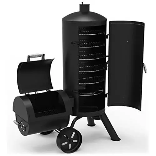 Dyna-Glo Signature Series DGSS1382VCS-D Heavy-Duty Vertical Offset Charcoal Smoker & Grill Dyna-Glo Signature Series DGSS1382VCS-D Heavy-Duty Vertical Offset Charcoal Smoker & Grill
