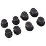 Essenc for WLtoys 144001 RC Car Spare Parts 4WD Metal Chassis 144001-1267 Front and Rear Swing Arm Shaft Kit 1/14 Plastic