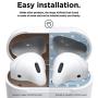 elago AirPods 2 Dust Guard (Rose Gold, 1 Set) Dust-Proof Metal Cover, Luxurious Finish, Must Watch Installation Video - Compatible with Apple AirPods 2 Wireless Charging Case [US Patent Registered]
