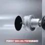 EZARC Carbide Hole Saw Heavy Duty for Stainless Steel Sheet Metal,1-3/4 Inch 44mm