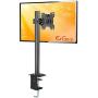 ErGear Monitor Mount for 13-27'' Computer Screens, Improved LCD/LED Monitor Riser, Height/Angle Adjustable Single Desk Mount Stand,Holds up to 17.6lbs, Black - EGCM12