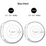 QusFy Metal Bands Compatible with Fitbit Alta/Alta HR, Fitbit Ace, Stainless Steel Metal Replacement Accessories Wristband Small Large for Women Men, Silver, Black, Rose Gold, Colorful, Champagne