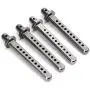 ICCQ Body Post, 4pcs Metal Body Post Axial, SCX10 Parts, SCX10-15 for 1/10 Rock Crawler RC Car, Ideal Christmas Birthday Body Post Gift for Children Ages 5 and Up