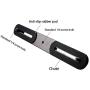 XINJUE Straight Double Head Bracket, DV Rack, Camera Bracket, Fill Light Crossbar, Camera Light Bracket， LED Fill Light Crossbar, Metal Crossbar。