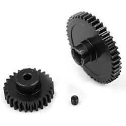 EAPTS Metal Diff Main Gear 42T + Motor Gear 27T for 1/18 WLtoys A959-B A969-B A979-B K929-B RC Car Upgrade Parts