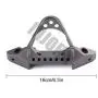 INJORA RC Front Bumper Metal Front Bumper with LED Light for 1:10 RC Crawler Traxxas TRX-4 Axial SCX10 SCX10 II 90046 SCX10 III AXI03007 (Gray) INJORA RC Front Bumper Metal Front Bumper with LED Light for 1:10 RC Crawler Traxxas TRX-4 Axial SCX10 SCX10 II 90046 SCX10 III AXI03007 (Gray)