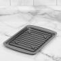 G & S Metal Products Company HG56R OvenStuff Toaster Oven Cookie Baking Pan with Nonstick Cooling Rack, 8.5 x 6.5, Gray