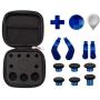 Easegmer Plating Elite Series 2 Kits - 13 in 1 Metal Interchangeable 6 Swap Thumbsticks Joysticks, 4 Trigger Paddles and 2 Dpads for Elite Series 2 Xbox One Controller (Blue-Plating)