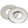 1/4'' Stainless Flat Washer, 5/8'' Outside Diameter (100 Pack)- Choose Size, by Bolt Dropper, 18-8 (304) Stainless Steel