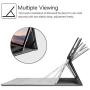 Fintie Case for New Microsoft Surface Pro 7 / Pro 6 / Pro 5 / Pro 4 / Pro 3 12.3 Inch Tablet - Multiple Angle Viewing Portfolio Business Cover, Compatible with Type Cover Keyboard (Black)
