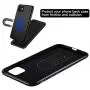 Magnetic Case for iPhone 11 Pro Max, Ultra Thin Magnetic Phone Case for Magnet Car Phone Holder with Invisible Built-in Metal Plate, Soft TPU Anti-Scratch Cover for iPhone 11Pro Max 6.5-Black