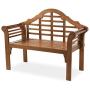 Plow & Hearth 62A79-NT Lutyens Eucalyptus Wood Garden Bench, Natural Plow & Hearth 62A79-NT Lutyens Eucalyptus Wood Garden Bench, Natural