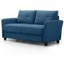 ZINUS Ricardo Loveseat Sofa / Tufted Cushions / Easy, Tool-Free Assembly, Lyon Blue