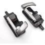 Front Pair Interior Door Handle Metal Gray 826102B010J4 826202B010J4 For Hyundai 2007 2012 Santa Fe (Front LH+RH)