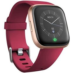 Ouwegaga Band Compatible for Fitbit Versa/Versa 2/Versa Lite/Special Edition Versa 2 All Versions Classic Wristbands for Women Men Multi Colors