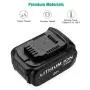FirstPower 6.0Ah Replacement Battery DCB205 DCB204 - Compatible with Dewalt 20V Cordless Power Tools DCB180 DCB200 DCB204-2 DCB205-2 DCB206 DCD/DCF/DCG Series - Upgraded Li-ion 2 Pack FirstPower 6.0Ah Replacement Battery DCB205 DCB204 - Compatible with Dewalt 20V Cordless Power Tools DCB180 DCB200 DCB204-2 DCB205-2 DCB206 DCD/DCF/DCG Series - Upgraded Li-ion 2 Pack