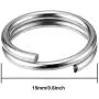 Onwon 200 Pieces Small Split Rings Nickel Plated Key Chains Key Link Connector for Connecting Lobster Clasp, Charms, Links and Other Jewelry (15mm/ 0.59inch) Onwon 200 Pieces Small Split Rings Nickel Plated Key Chains Key Link Connector for Connecting Lobster Clasp, Charms, Links and Other Jewelry (15mm/ 0.59inch)