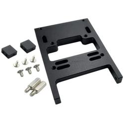 Bonarty Steering Servo Mounting Hardware Kit Metal Mount Bracket with Screws for 1/16 1/16 WPL B14 B24 C14 C24 B16 B36，JJRC Q60 Q61 RC Truck Upgrade Parts - Black