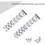 OULUCCI Bling Link Bands Compatible Apple Watch Band 38mm 40mm iWatch Series 6, SE, Series 5, Series 4, Series 3, Series 2, Series 1, Stainless Steel Metal Wristband Strap with Diamond Women Girls