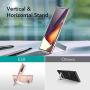 ESR Metal Kickstand Case Compatible with Samsung Galaxy Note 20 Ultra (6.9-Inch) [Vertical and Horizontal Stand] [Reinforced Drop Protection] – Clear