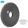HEEPDD Knitting Machine Rubber Wheel, Metal Knitting Machine Accessory with 4 Ring for Silver Reed SK840 SK830 SK580 SK280 SK270